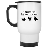 i used to have money-chickens mugs