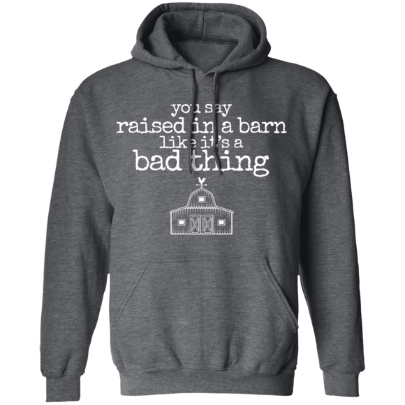 Raised in a Barn Pullover Hoodie
