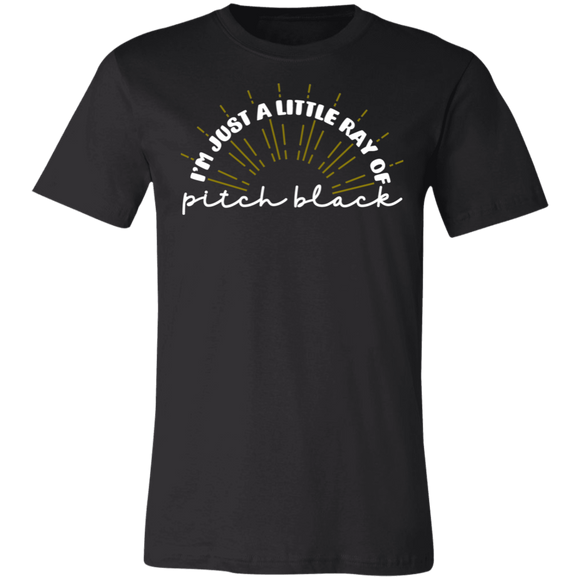 Pitch Black Unisex Jersey Short-Sleeve T-Shirt