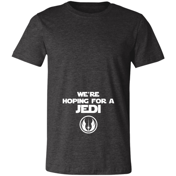 We're Hoping For a Jedi Unisex Jersey Short-Sleeve T-Shirt