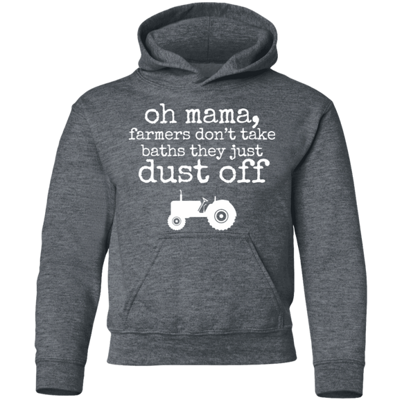 farmers just dust off Youth Pullover Hoodie