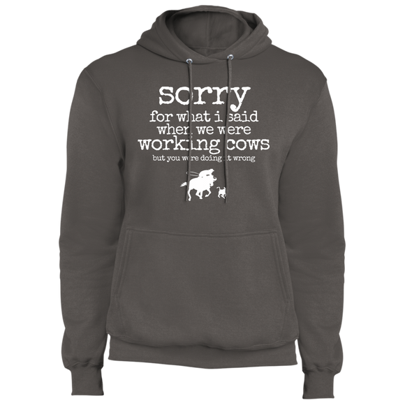 working cows hoodie