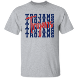 Trojan Blue Stacked Apparel