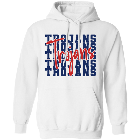 Trojan Blue Stacked Apparel