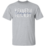 Kennedy Blue Script Apparel