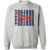 Trojan Blue Stacked Apparel