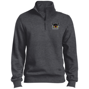 *private listing* KORI-Floral 1/4 Zip Sweatshirt