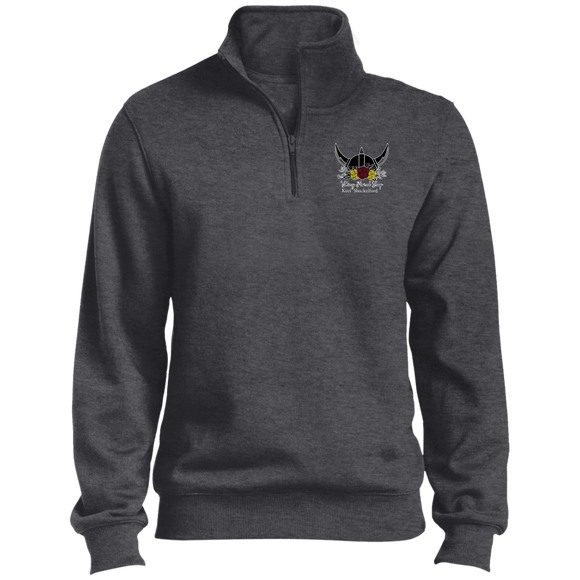 *private listing* KORI-Floral 1/4 Zip Sweatshirt