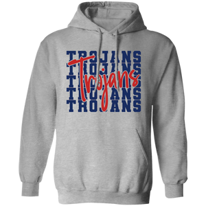 Trojan Blue Stacked Apparel