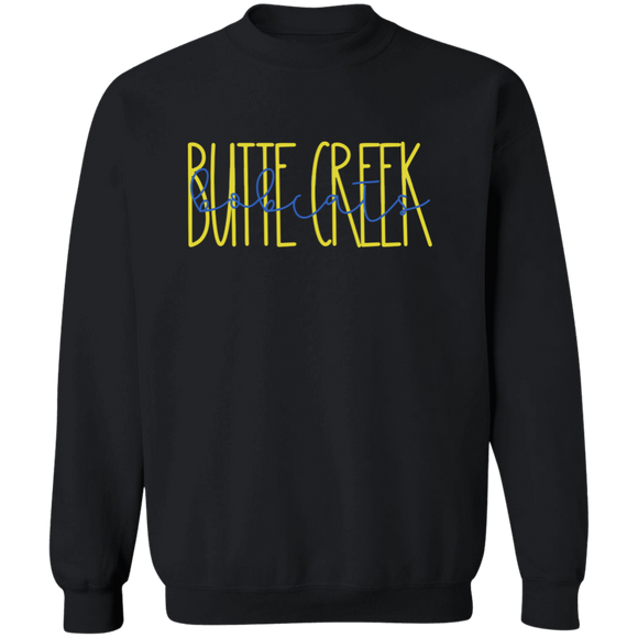 Butte Creek ADULT Crewneck Pullover Sweatshirt
