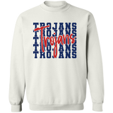 Trojan Blue Stacked Apparel