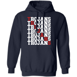 Trojan Red Stacked Apparel