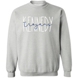 Kennedy Blue Script Apparel