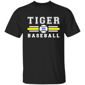 Tiger Baseball Youth 5.3 oz 100% Cotton T-Shirt