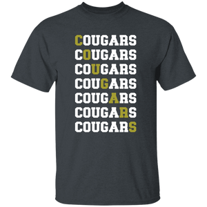 Cougars Youth 100% Cotton T-Shirt