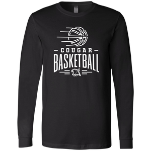 Cougar Basketball Men's Jersey LS T-Shirt