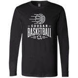 Cougar Basketball Men's Jersey LS T-Shirt
