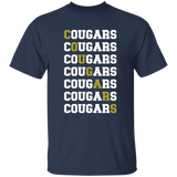 Cougars Youth 100% Cotton T-Shirt