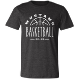 Mustang Basketball Unisex Jersey Short-Sleeve T-Shirt