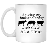 driving my husband crazy-cows mugs