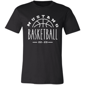 Mustang Basketball Unisex Jersey Short-Sleeve T-Shirt