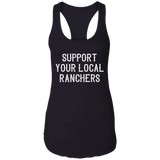 Support Ranchers Ladies Ideal Racerback Tank