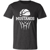 Mustang Basketball Unisex Jersey Short-Sleeve T-Shirt