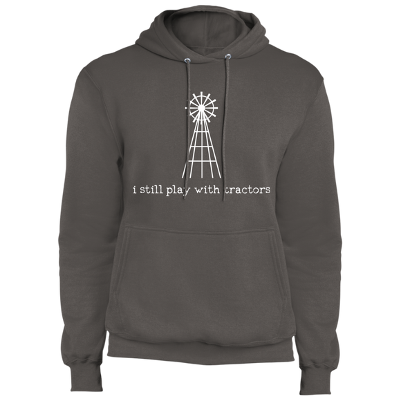 i still play with tractors hoodie