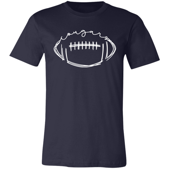 Cougar Football Unisex Jersey Short-Sleeve T-Shirt