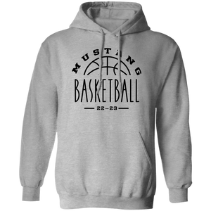 Mustang Basketball Pullover Hoodie