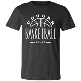 Cougar Basketball Unisex Jersey Short-Sleeve T-Shirt