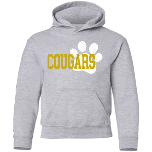 Cougar Paw Youth Pullover Hoodie
