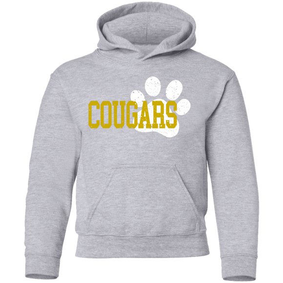 Cougar Paw Youth Pullover Hoodie