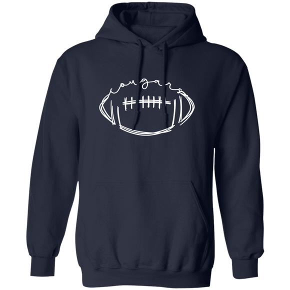 Cougar Football Pullover Hoodie