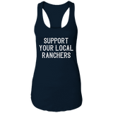 Support Ranchers Ladies Ideal Racerback Tank