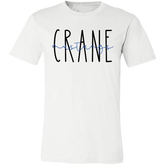 Crane Mustangs Unisex Jersey Short-Sleeve T-Shirt
