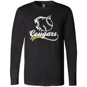 Cougar Softball Men's Jersey LS T-Shirt