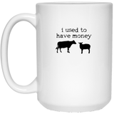 i used to have money-animals mugs
