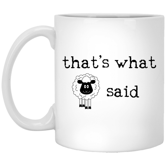 that's what sheep said - mugs