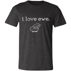 i love ewe Unisex Jersey Short-Sleeve T-Shirt