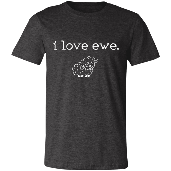 i love ewe Unisex Jersey Short-Sleeve T-Shirt