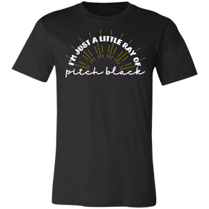 Pitch Black Unisex Jersey Short-Sleeve T-Shirt