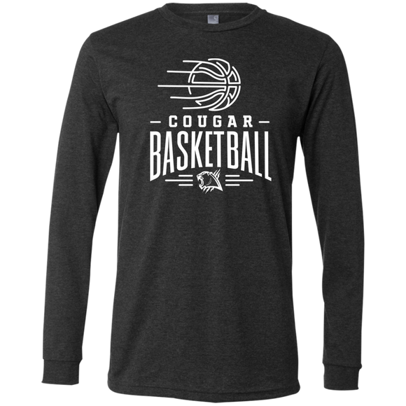 Cougar Basketball Men's Jersey LS T-Shirt