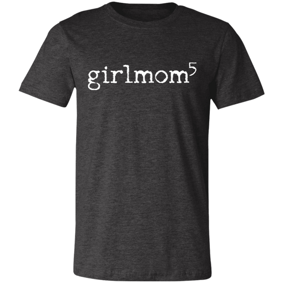 girlmom of 5 Unisex Jersey Short-Sleeve T-Shirt
