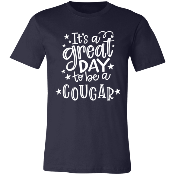 Great to Be A Cougar Unisex Jersey Short-Sleeve T-Shirt