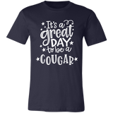 Great to Be A Cougar Unisex Jersey Short-Sleeve T-Shirt