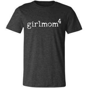 girlmom of 4 Unisex Jersey Short-Sleeve T-Shirt
