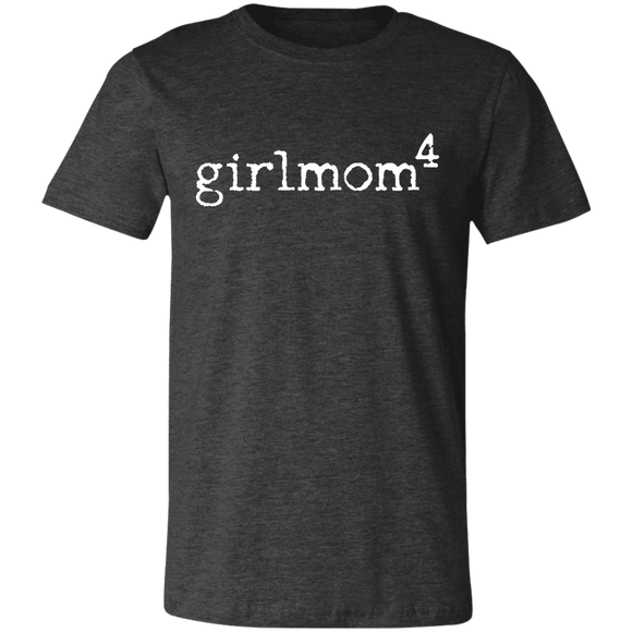 girlmom of 4 Unisex Jersey Short-Sleeve T-Shirt