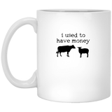 i used to have money-animals mugs