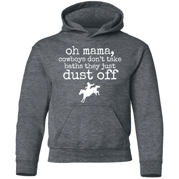 cowboys just dust off Youth Pullover Hoodie